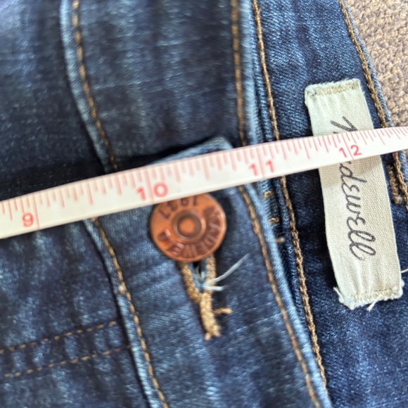 🍂High Riser Skinny Fray Crop Jeans - Picture 13 of 14